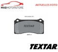 SATZ BREMSBELÄGE BREMSKLÖTZE VORNE TEXTAR 2627501 A FÜR TESLA MODEL Y,MODEL 3