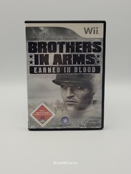 Brothers in Arms Earned in Blood Nintendo Wii CIB -Guter Zustand- ZZ