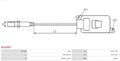 NOx-AdBlue-Sensor NOX9057 AS-PL