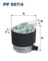 FILTRON (PP 857/4) Kraftstofffilter für NISSAN