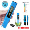 Digital pH Wert Tester Wassertester Messgerät Meter für Aquarium Pool Prüfe X7V8