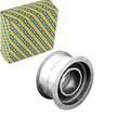 SNR UMLENKROLLE FÜHRUNGSROLLE ZAHNRIEMEN passend für AUDI 100 A6 A8 V8 GE357.18