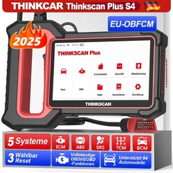 THINKSCAN Plus S4 OBD2 Diagnosegerät KFZ Scanner 3 Reset ABS SRS ECM TCM BCM DE