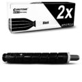 2x Toner SCHWARZ f�r Canon IR Advance C-2020-L Imagerunner C-2220-i