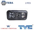 321-0169-1 AUßENSPIEGEL SPIEGELGLAS PAAR TYC 2PCS NEU OE QUALITÄT