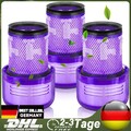 3 Stück Waschbarer Hepa-Filter für Dyson V12 Detect Slim Absolute Total Clean DE