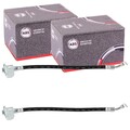 2X A.B.S. BREMSSCHLAUCH HINTEN RECHTS AUßEN passend für HYUNDAI I30 KIA CEED PRO