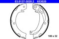ATE Bremsbackensatz Feststellbremse 03.0137-3020.2 für TOYOTA COROLLA VERSO VAN