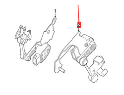 Neu Mercedes-Benz C W205 Scheinwerfer Niveausensor hinten rechts A2139052002