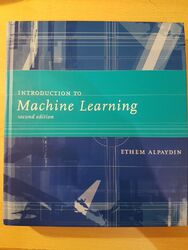 Introduction to Machine Learning by Ethem Alpaydin (Hardback, 2010)