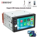 2 DIN Carplay Android Auto CD DVD AM Player Autoradio RDS 3 USB TF AUX Bluetooth