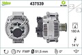 VALEO Lichtmaschine 180 A mit integriertem Regler (437539) für MERCEDES-BENZ