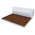 Topper 200x200 cm Matratzenauflage mit KOKOS Matratzenschoner Kokosfaser H4