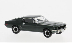 Brekina 19600 1:87 H0 Ford Mustang Fastback metallic-dunkelgrün 1968 NEU OVP