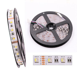 12V RGB Dimmbar LED Band 5050SMD Streifen WiFi Alexa APP Controller Lichtleiste