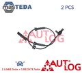 AS4567 ABS SENSOR DREHZAHLFÜHLER VORNE AUTLOG 2PCS FÜR BMW 1,3,4,2,F20,F21,F80