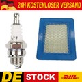 Luftfilter + Zündkerze Set Für Rasenmäher mit Briggs&Stratton_Quantum Motor B2LM