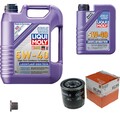 MAHLE Ölfilter 6 L LIQUI MOLY 5W-40 High Tech für Volvo V40 Kombi 1.9 S40 I