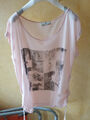 Andrea Vinceti, Damenshirt, T-Shirt, Blusenshirt, Gr. 40, Longshirt, Fotoprint