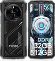 DOOGEE V40 Outdoor Handy Ohne Vertrag 5G Android 14 Handy, 32GB+512GB 6.78” FHD+