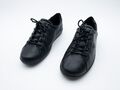 ecco Soft 2.0 Damen Sneaker Schnürschuh Halbschuh schwarz Gr 37 Art 19106-98