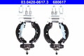 ATE 03.0420-0617.3 Brake Shoe Set for AUDI,SEAT,VW