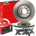 BREMBO Bremsenset Vorne Bremsscheiben Beläge für VW Golf V Schrägheck (1K1)