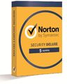 Norton Security Deluxe 360  2024/ 5 Geräte - 1 Jahr  PC/Mac TabletHandy KEIN ABO