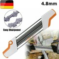 2 in1 Schärfgerät Kettensäge Kettenschärfer 4.8mm Schärfen für STIHL DHL