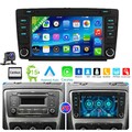 DAB+ Für SKoda Octavia II MK2 2004-2013 Carplay Android 15 Autoradio GPS 4+64GB