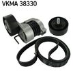 SKF Spannrollensatz für den Nebentrieb BMW VKMA38330