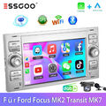 KAM MIK DAB+ Android13 Autoradio Carplay 32G Für Ford Focus MK2 Transit MK7 Kuga