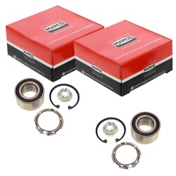 2x MAPCO RADLAGER-SATZ VORNE passend für DACIA LOGAN RENAULT LOGAN | 26150