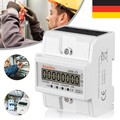 3 Phasen 4-D Geeicht MeterWechsel-Stromzähler Zwischenzähler Drehstromzähler DIN