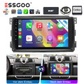 9 Zoll Autoradio Carplay DAB GPS NAV 64G Android 13 Für Smart Fortwo 451 2005-10