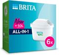 Brita Maxtra Pro All in One Wasserfilterkartusche, 6er-Pack - 6er-Pack 