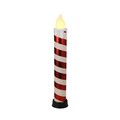 LED Candy Kerze Höhe 83cm Timer Zuckerstangen-Kerze Weihnachtskerze Leuchtkerze