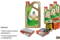 MAHLE Inspektionpaket 8 L Öl Castrol EDGE FST 5W-30 LL für Mercedes-Benz