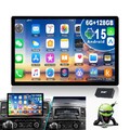 13.3" 6+128G Android 15 Autoradio 4G Carplay DAB+ Für VW T5 Multivan Transporter