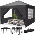 Pavillon 3x3m/3x6m Pavillon Wasserdicht Pavillon Partyzelt Gartenzelt Pavillon