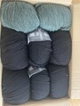 Lana Grossa 50 g Cool Wool Big Merinowolle Wolle Garn Häkeln Stricken grün