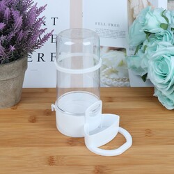  2 Pcs Futterautomat Für Hamster Automatische Haustierfutterleiterin