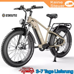 26 Zoll Elektrofahrrad Mountainbike 750W E-Bike Off-road Fahrrad Fat Tire Ebike