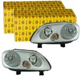 2x HELLA HALOGEN SCHEINWERFER passend für VW CADDY TOURAN LINKS+RECHTS