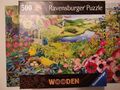 Ravensburger Wooden Puzzle 500 Teile Holzpuzzle - Nature Garden - No 17 513 0