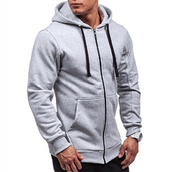 Herren Sweatshirt Kapuzenpullover Sweatjacke Pullover Hoodie Basic Sport Langarm