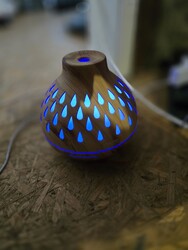 Luftbefeuchter LED Licht Ultraschall Duftöl Aroma Diffuser