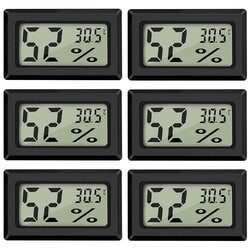 Mini digitales Thermo-Hygrometer LCD - Temperatur & Luftfeuchte Raumklima