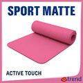 ACTIVE TOUCH Sportmatte 190 × 60 × 1,5 cm Gymnastikmatte mit Tragegurt