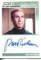 Star Trek TNG Die komplette Serie 1 Autogrammkarte Peter Mark Richman
